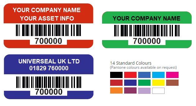 3M Durable Polyester Asset Labels. Security Seals  Tamper Evident Tags  from Universeal UK