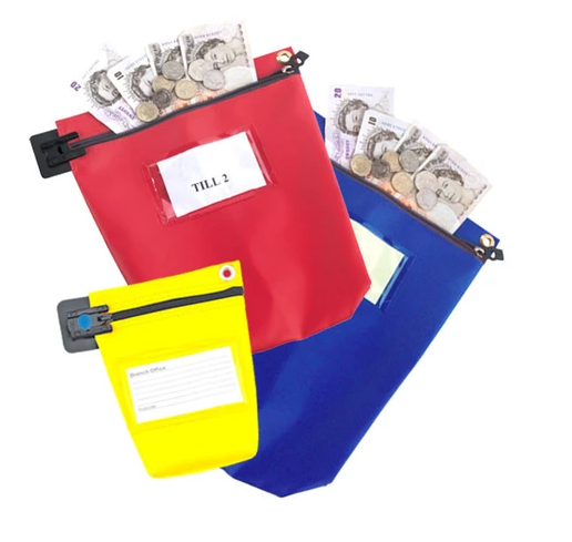 Re-usable & Tamper-evident Secure Cash Bags. Universeal UK