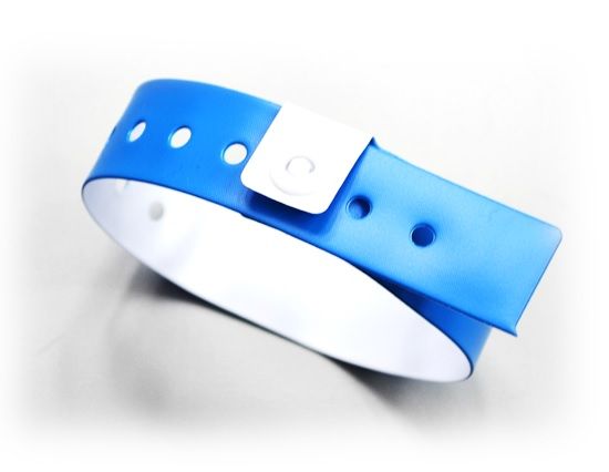 Picture of Customised L-Shaped Vinyl Wristbands