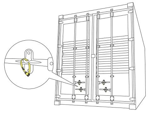 seals-on-container-truck